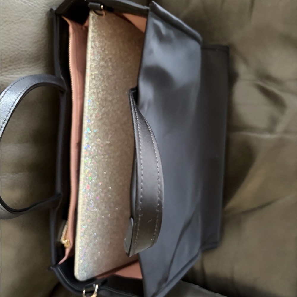 KATE SPADE Black Structured Tote Bag - Picture 6 of 7